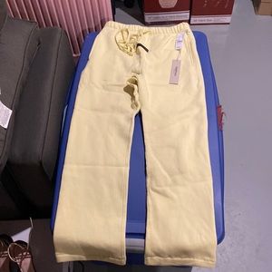 COPY - Brand new with tags Essentials canary yellow wide leg pants